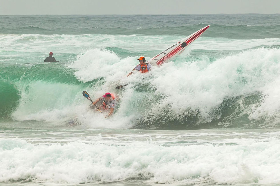 Surfski Shack Paddlers Conquer Historic Durban Seas at 2025 ICF Canoe Ocean Racing World Championships