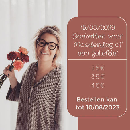 Bloemen voor Moederdag