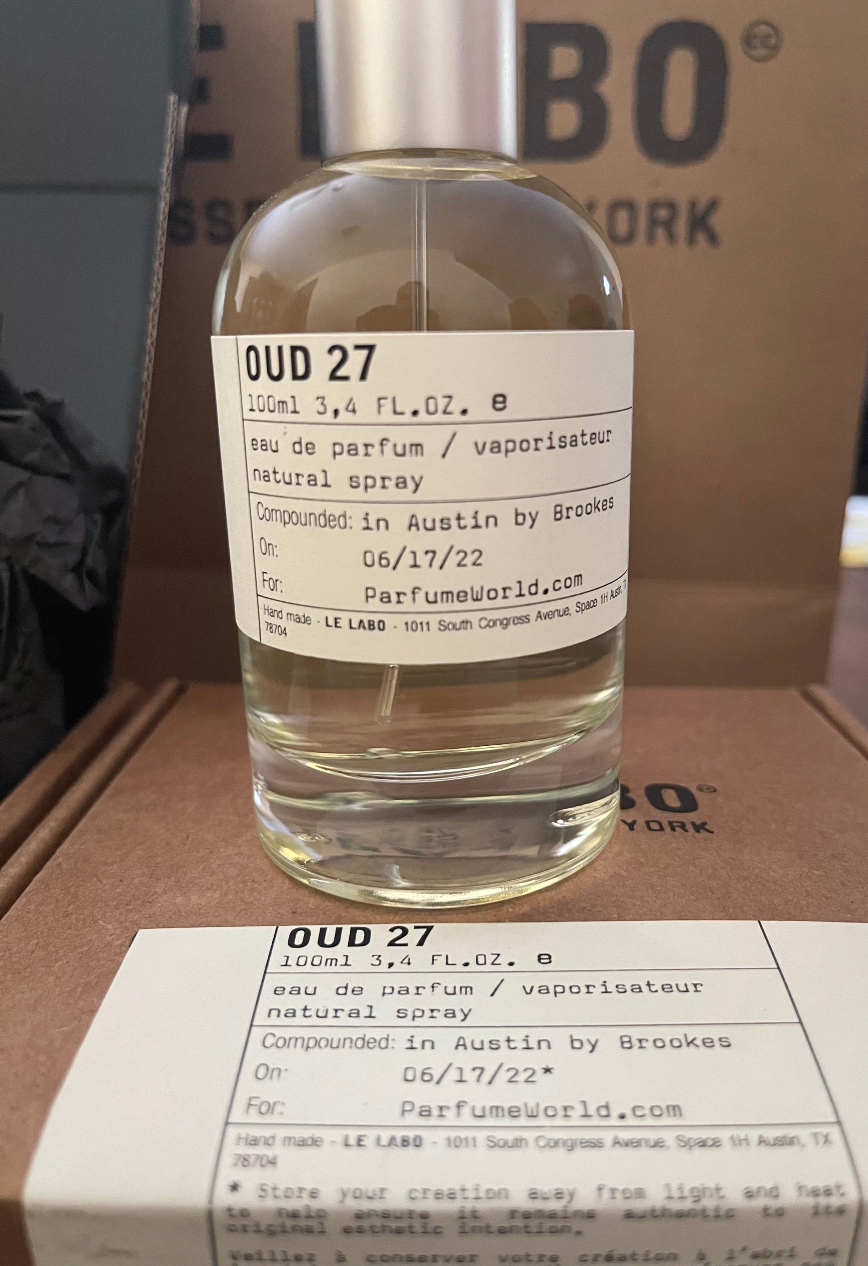 Oud 27 by Le Labo