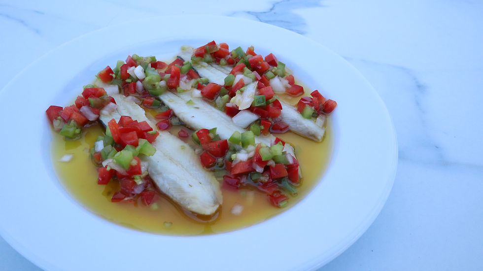 Miniatura: Filetes de sardinha marinados em vinagre