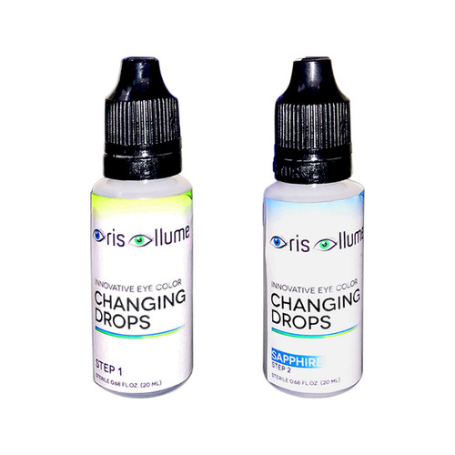 Iris Illume Innovative Eye Color Changing Drops in Sapphire Iris