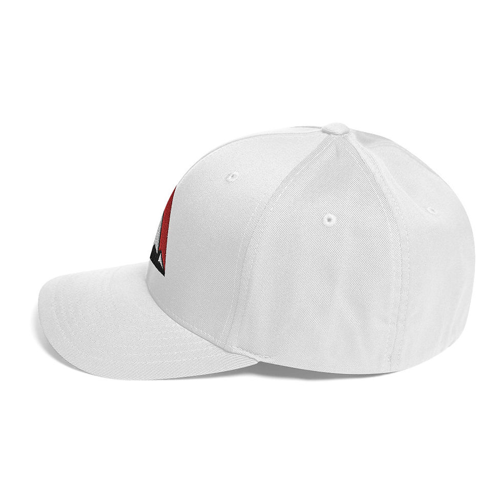 Thumbnail: Red Peak Gym Logo Fitted Stretch Hat