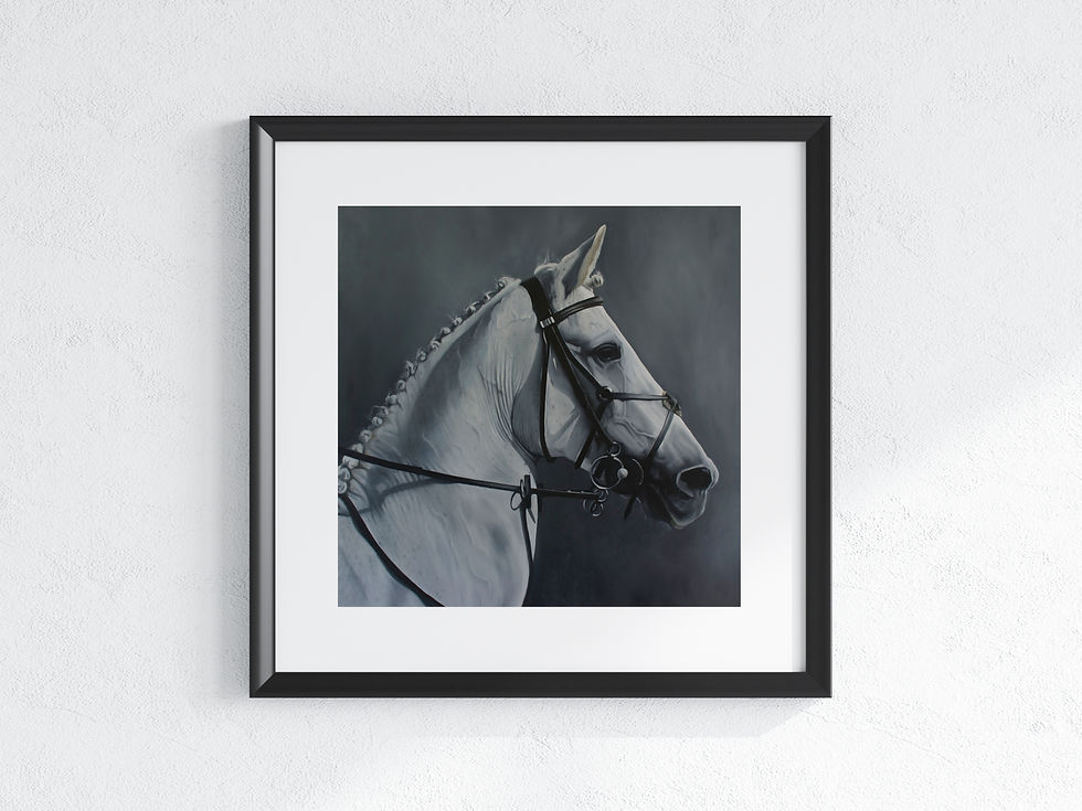 Thumbnail: Mounted Medium Giclee Print "Shadow" Signed