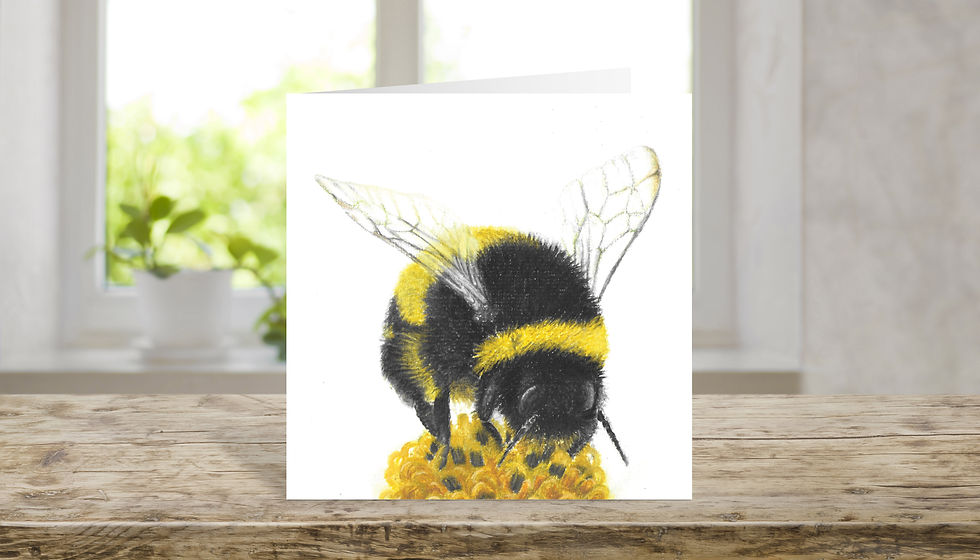 Thumbnail: Greetings Card, Bee