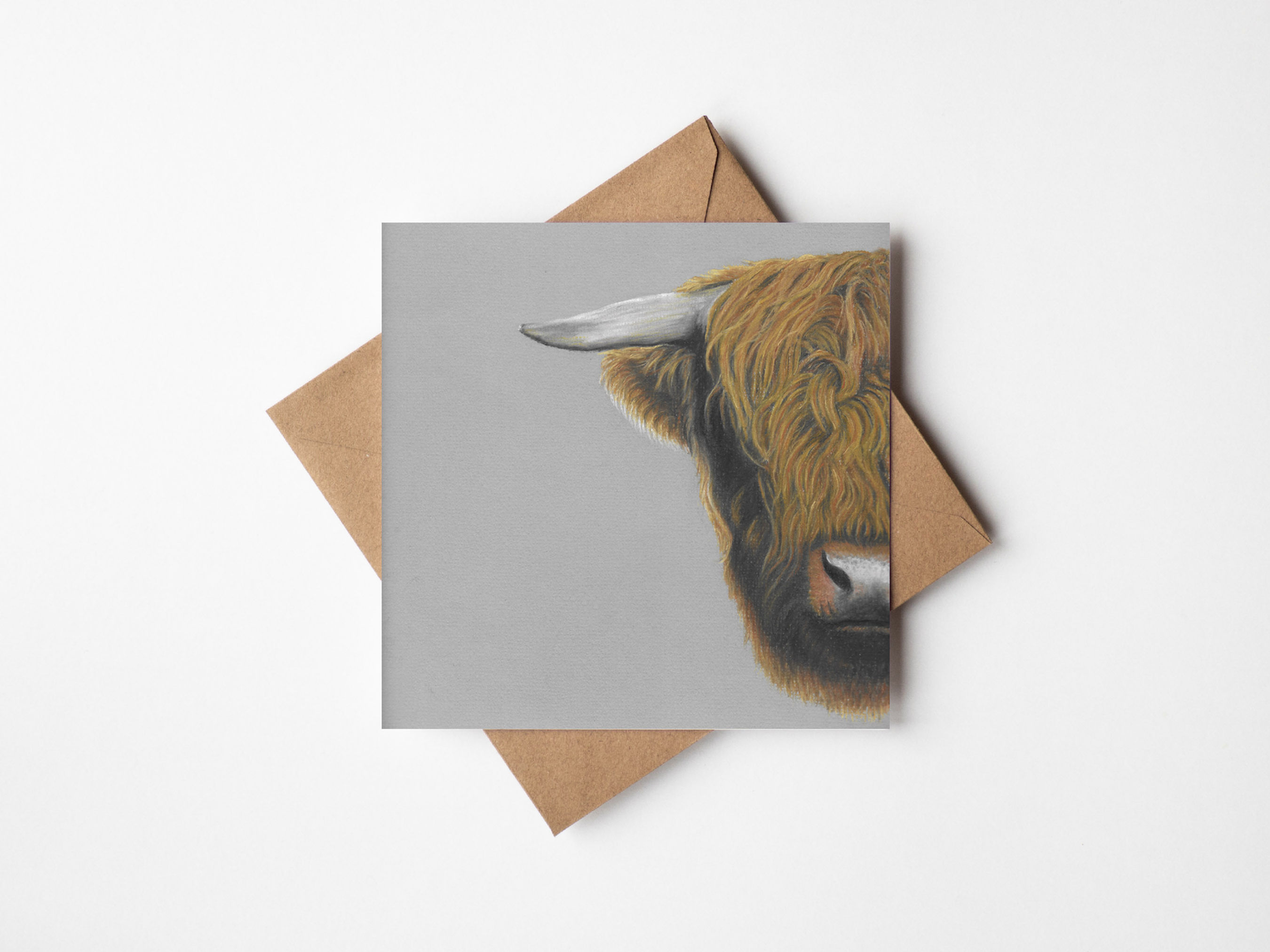 Greetings Card, Highland