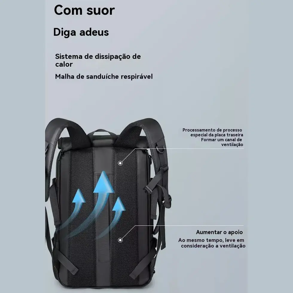 Miniatura: Large Capacity Waterproof Travel Shoulder Bag for Men