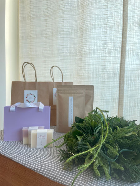 Michi SAVON ✖️ SELFCARE TEA のクリスマス茶会を開催しました