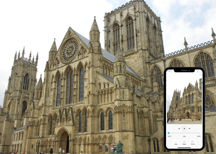 History and Hauntings Self Guided Tour in York