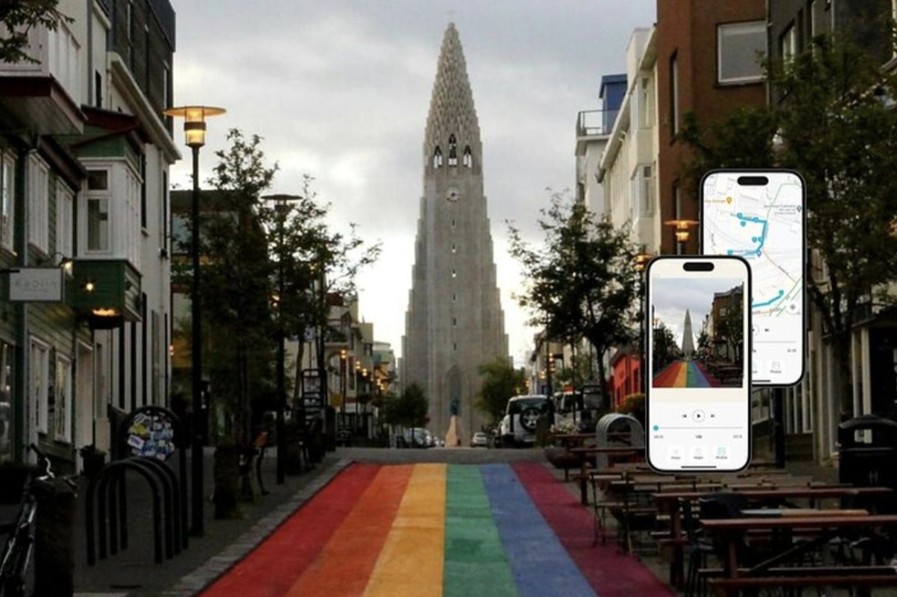 Sagas Streets and Sights Self Guided Walk in Reykjavik in Reykjavik