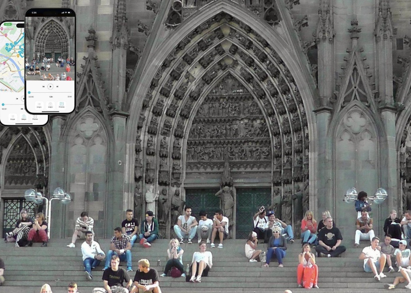 Cologne Cathedral tour audio guide with mobile app