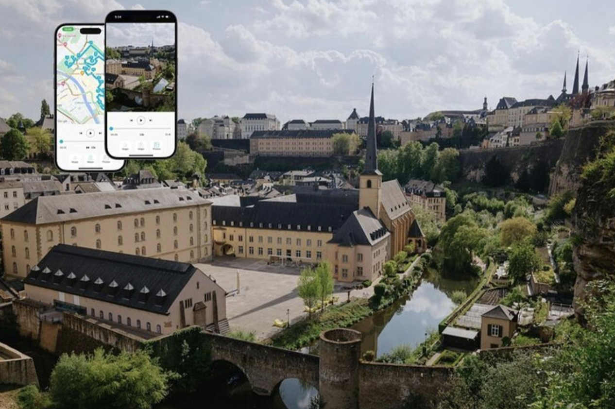 Luxembourg Self Guided Heritage Walking Tour with Mobile App