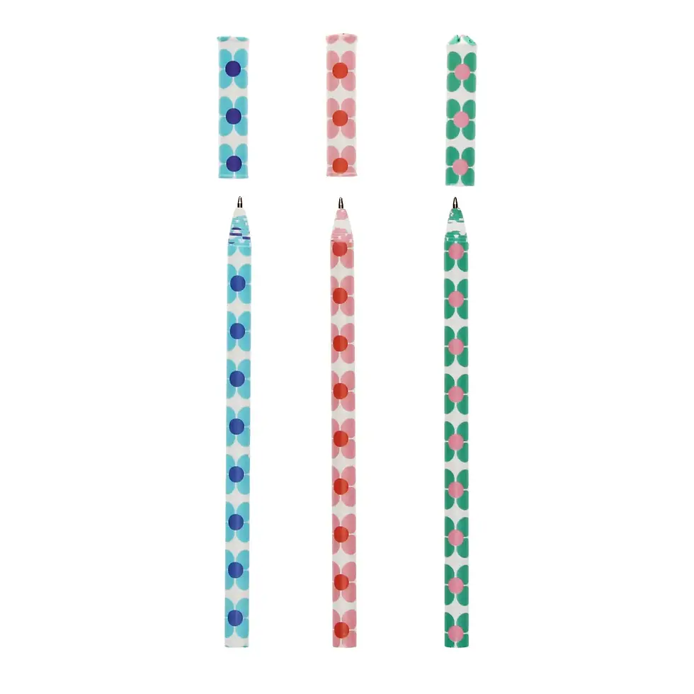 Thumbnail: Paper Ballpoint Pens (set of 3 Daisy)