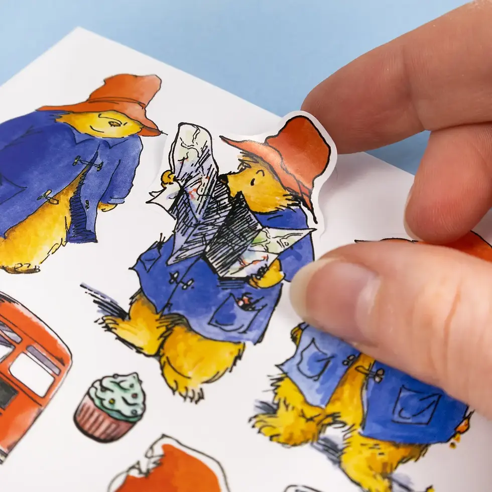 Thumbnail: Paddington Children’s Stationery Set – A5 Notebook, Pencil, Ruler, Eraser, Sharp