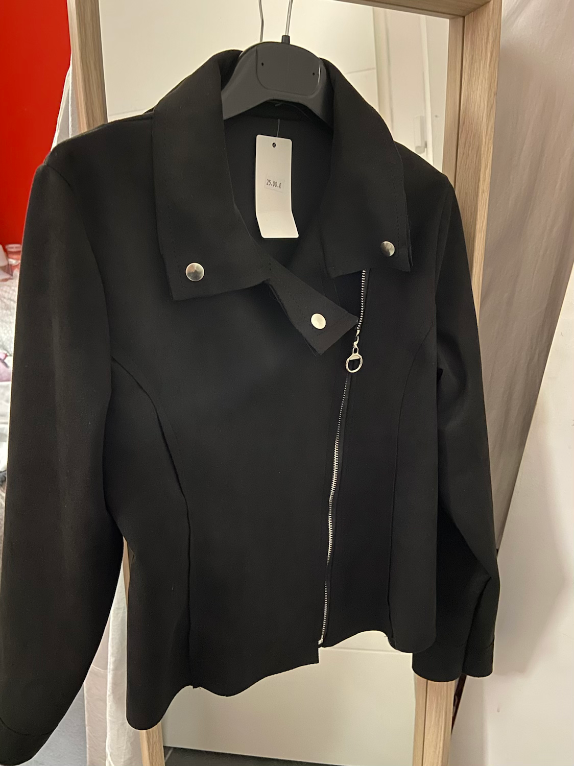 Veste peau de pêche 