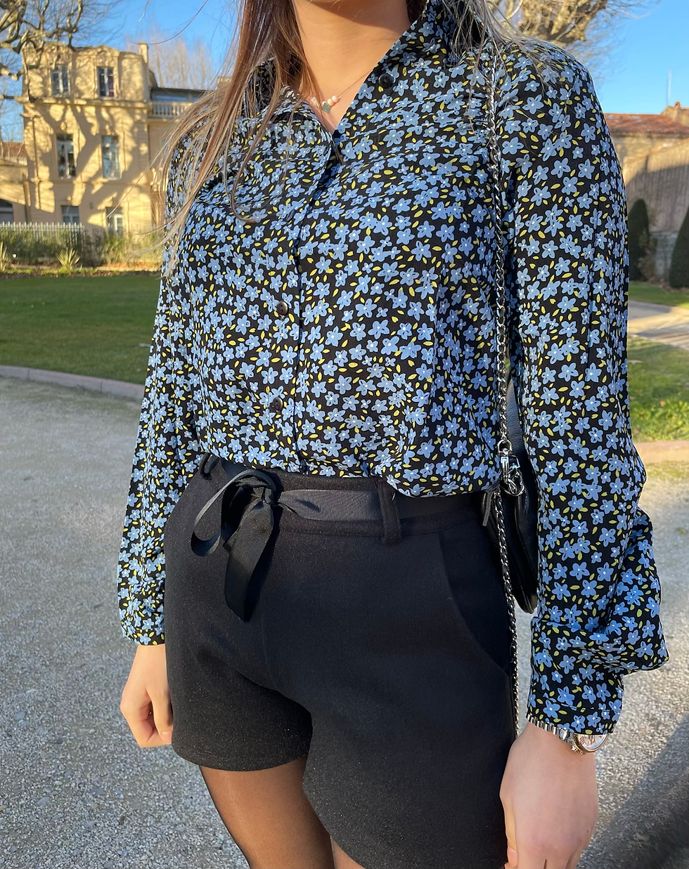 Miniature : Chemise à imprimé fleurs