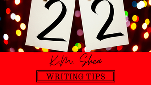 Writing Tips: 22 Rules and Monthly Update