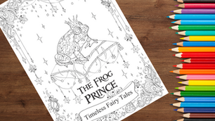 New Coloring Page: The Frog Prince