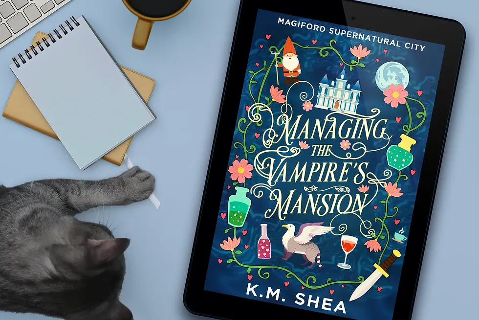 Managing the Vampires Mansion KM Shea Hero.webp