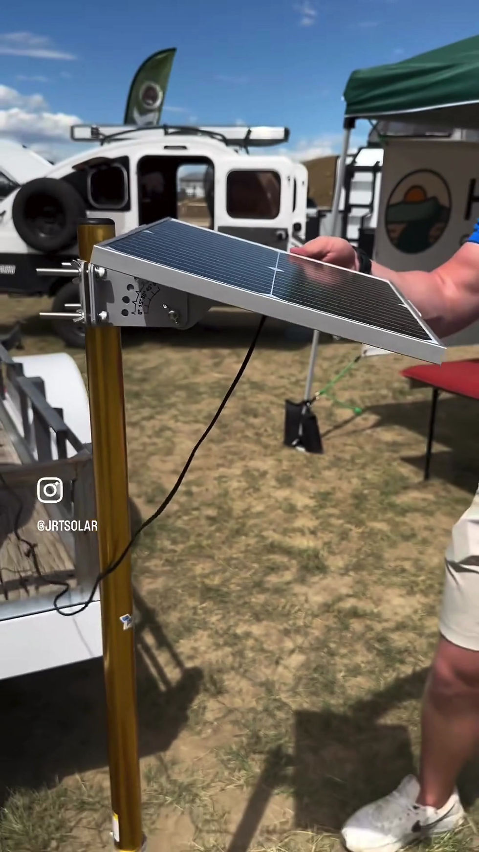 Thumbnail: Quick Disconnect Solar Panel Bracket System
