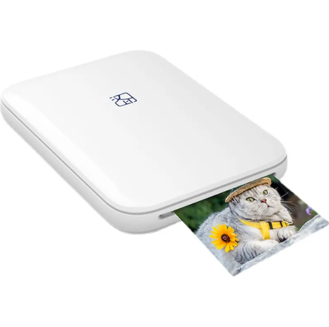 Color Photo Printer Portable Full Color Wireless Photo Printer USB Bluetooth The