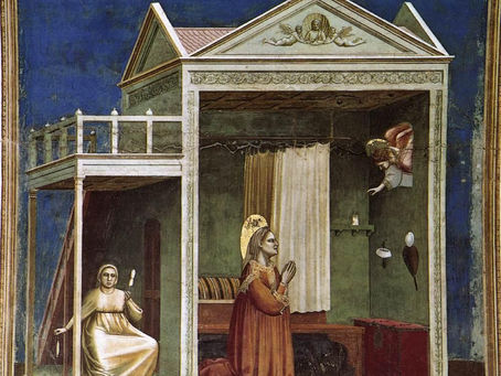 Giotto, "Annonciation à sainte Anne"