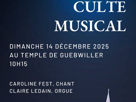 Culte musical de Noël