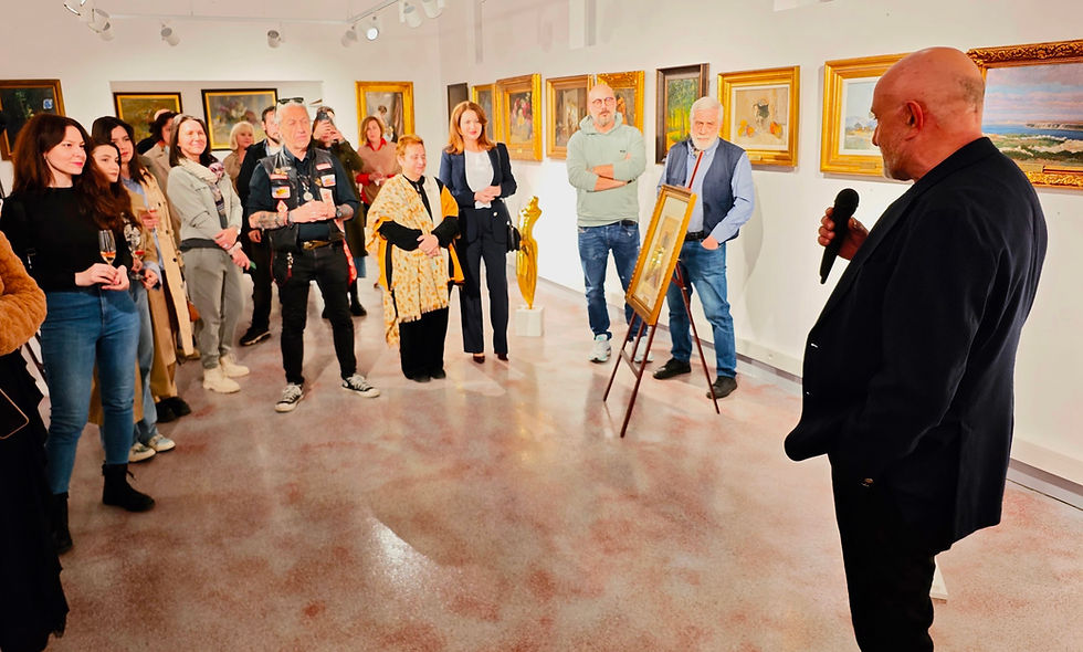 BoBa Art Gallery Opening Ceremony was lead by Mr. Nicolae Boe