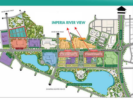 Điểm danh 6 tòa căn hộ tại Imperia River View Long Biên