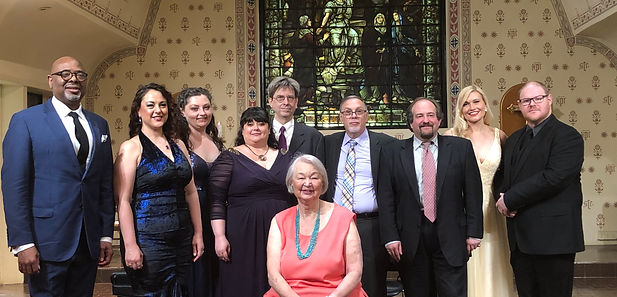 Luana DeVol and artists from Wagner Concert