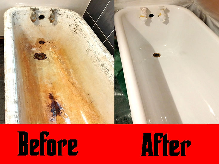 preston bath enamelling