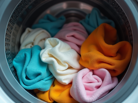 Guide to washing cotton, wool, silk, linen, and synthetic fabrics correctly with laundry care tips, sorting advice, wash cycle recommendations, and drying methods to prevent shrinkage and damage.