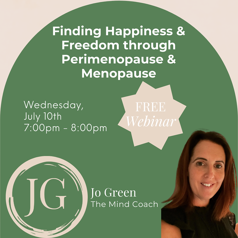 Finding Happiness & Freedom through Perimenopause & Menopause