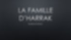La famille d'Harrak