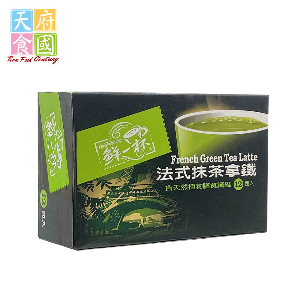 鮮一杯 法式抹茶拿鐵 20g*12/盒