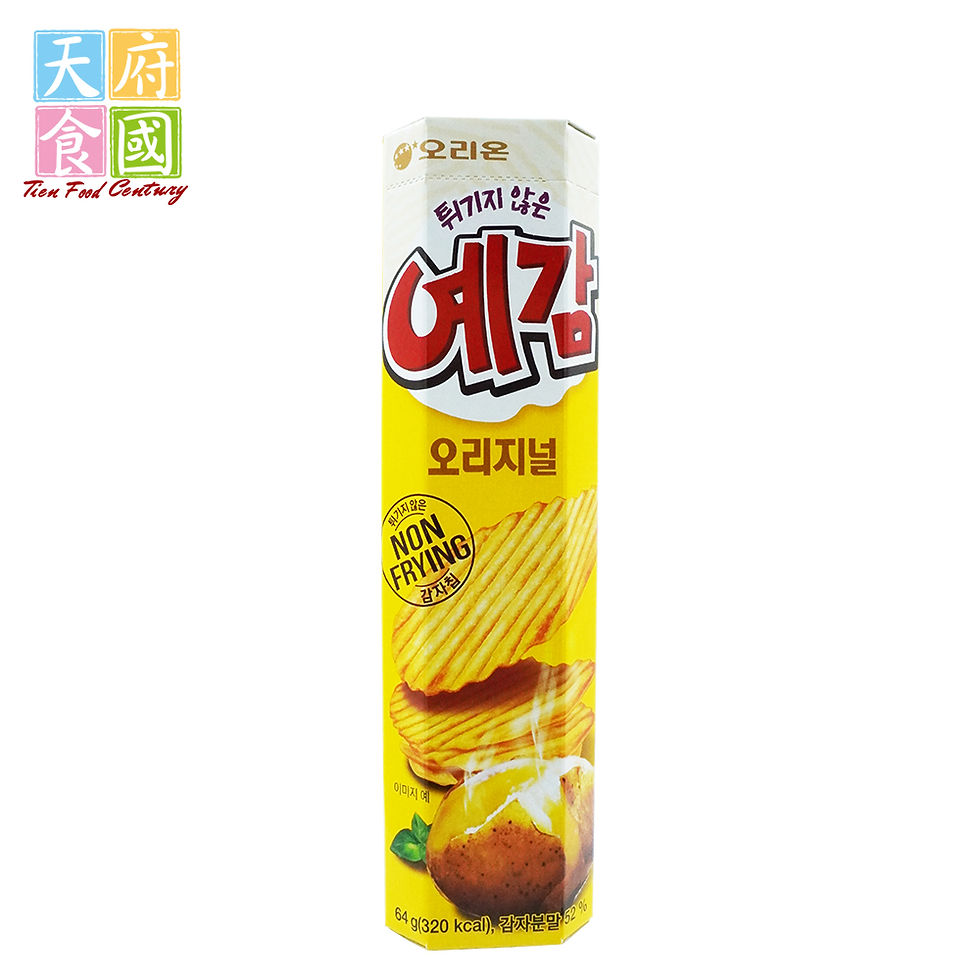 韓國好麗友 預感香烤洋芋片-原味(非油炸)/64g