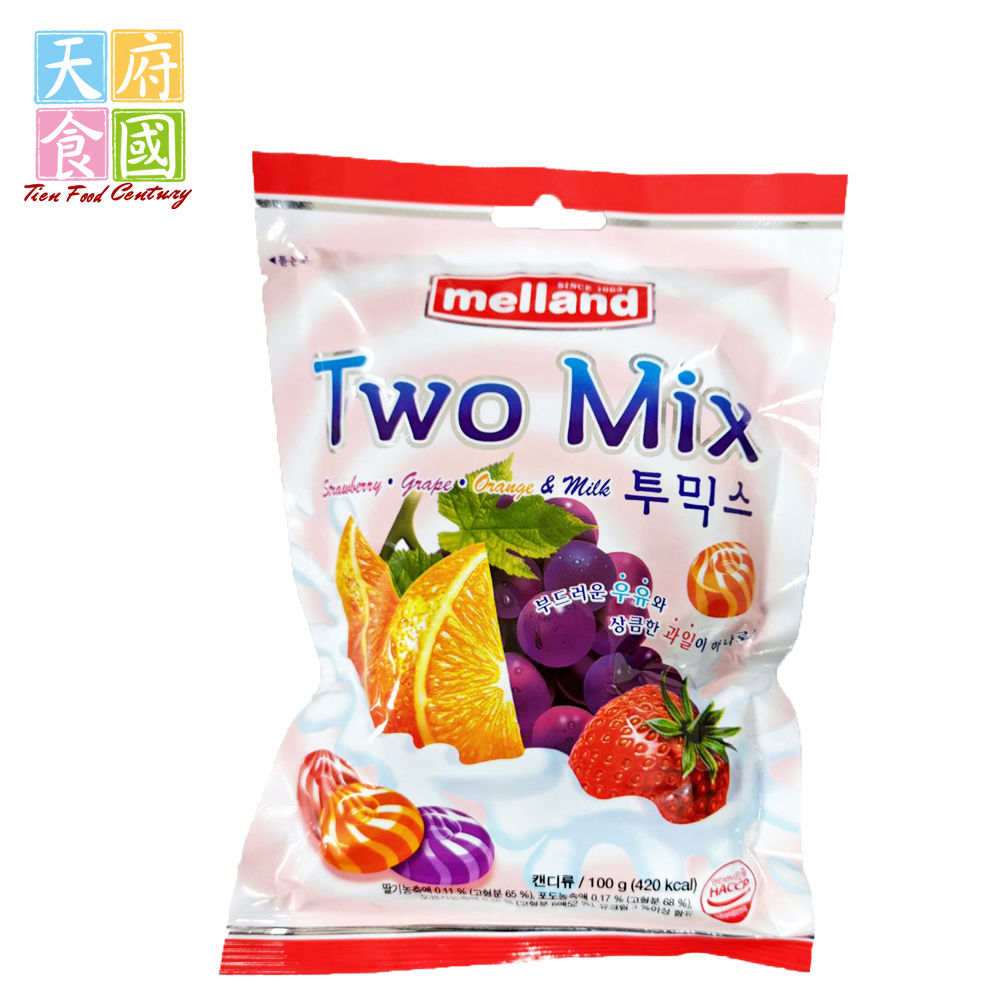 韓國蜜爾樂牛奶水果糖/100g