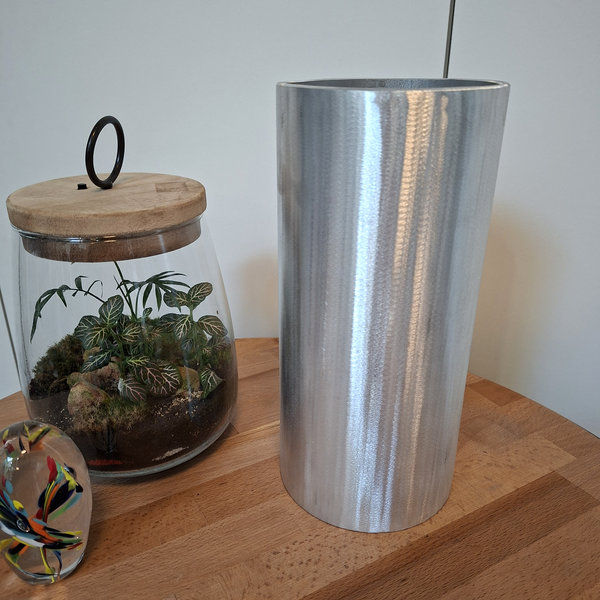 Miniature : Vase extincteur CO2 aluminium meulé