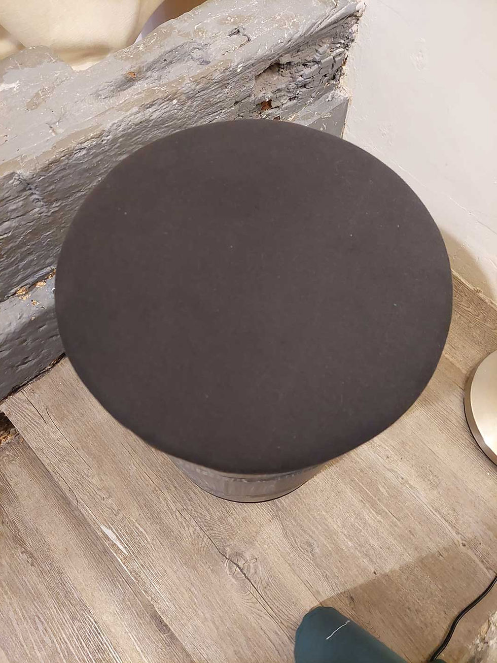 Miniature : tabouret Fût de 60L avec rangement