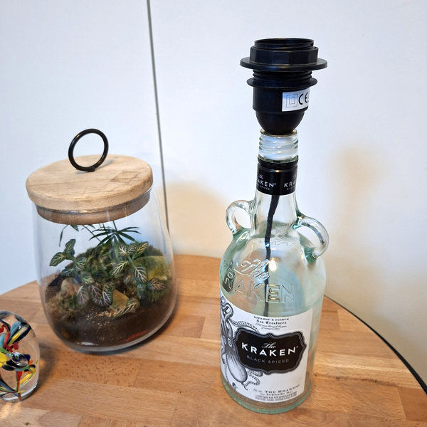 Miniature : Pied de lampe bouteille de Kraken