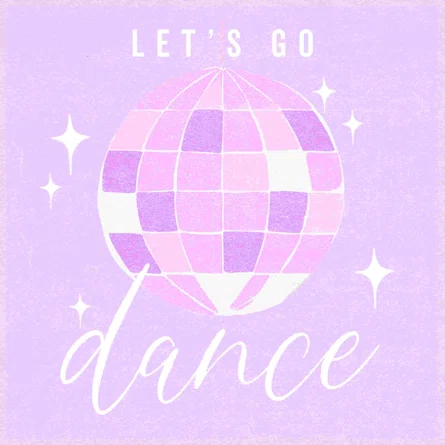Let's+Go+Dance+Disco+Ball+-+Wrapped+Canvas+Painting.jpg.webp