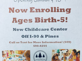 New Childcare Center Next Door!