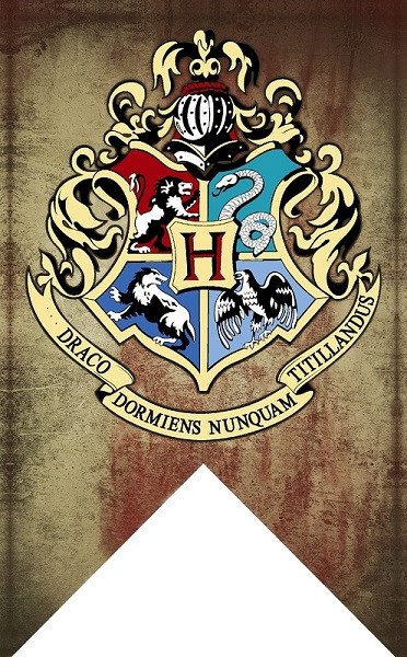 Bandeira de Hogwarts - Harry Potter