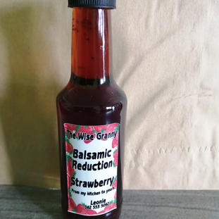Balsamic Reduction Strawberry