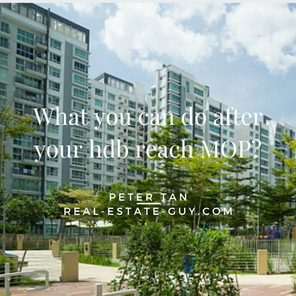 What are the options when your HDB flat reach MOP?