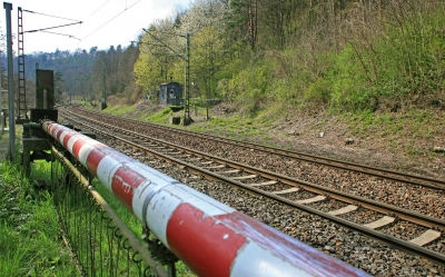 Mit Schranke in Dreieich 