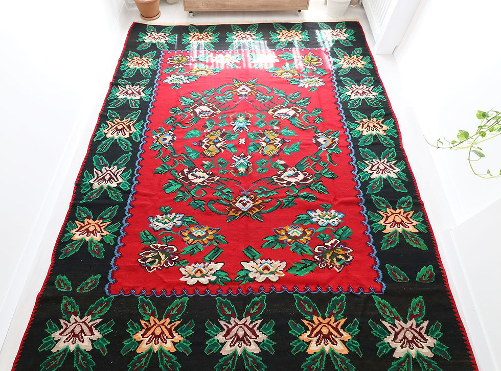 Miniaturbild: Vintage Göçmen Kilim