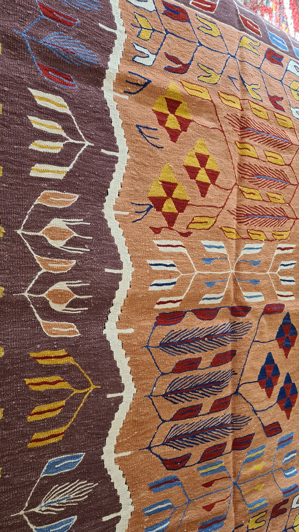 Thumbnail: El dokuma Anadolu Kilim (Yeni Dokuma)