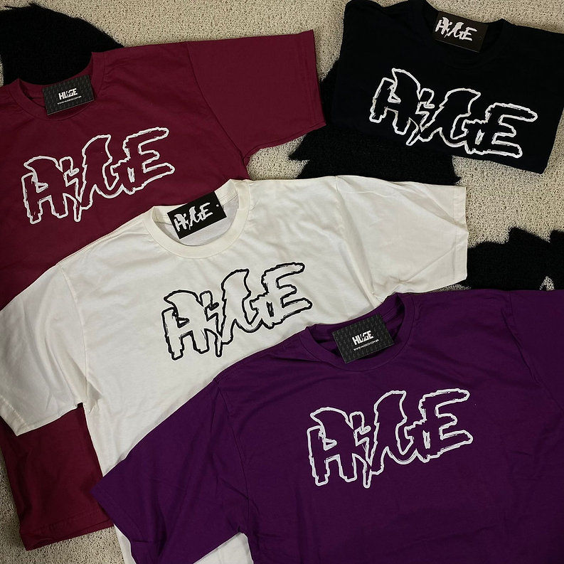 CAMISETA HUGE LOGO VAZADO 2021