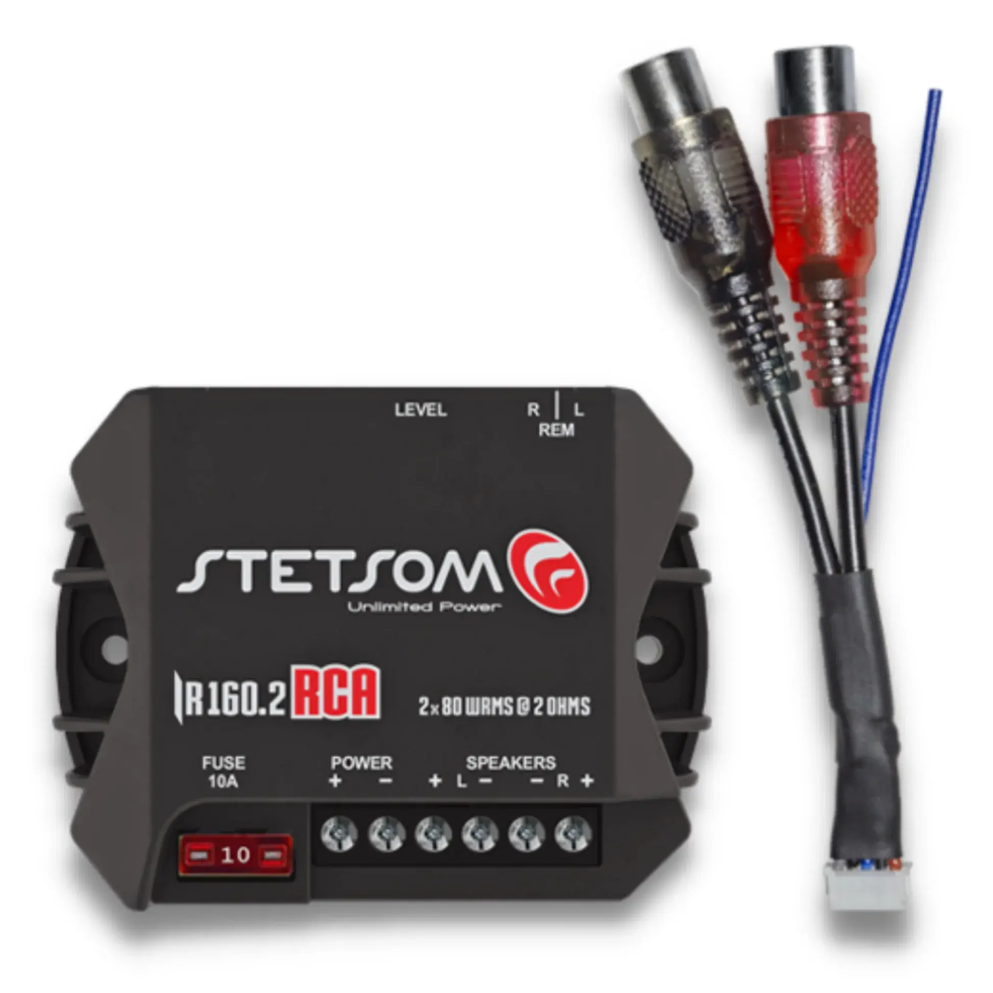 Stetsom IR160.2 RCA 2 Ohm Digital Amplifier