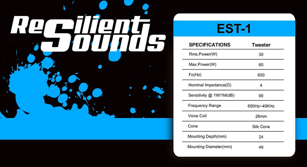 Thumbnail: Resilient Sounds EST-1 (sold as pair)
